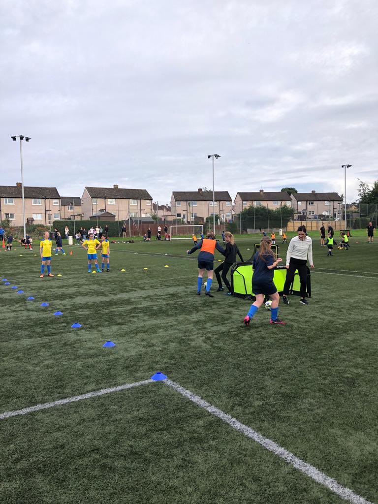 MiltonU14Girls's tweet photo. Massive thanks to @MairiMcAllan for
visiting Milton Rovers Carluke tonight
to meet our teams and discuss
significant developments in girls
football in the area. It was great to
meet you. Hope you enjoyed the
session ⚽️ 💙💛@ShirleyMartin_1 @CarlukeHS @RoversMilton @ScotWFootball https://t.co/JledOPzAnO