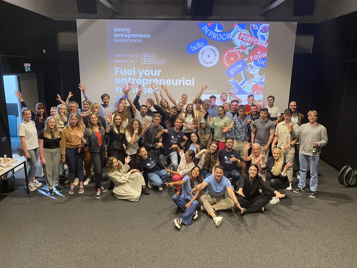 ⚡️100+ students online, 40 on-site in Tallinn, all there for an intense week full of learning, new friends, forming teams, and fun moments at our third edition of the #YoungEntrepreneursSummerSchool program! 🚀Dive in &amp; learn all about their journey!
startupwiseguys.com/the-most-motiv…