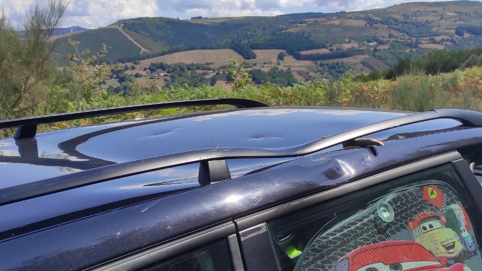 MandaCarallo9's tweet photo. 🌲Que probabilidad hay de que te caiga un arbol encima del coche mientras circulas🚗?

Probablemente una entre bastantes millones. Pues nos cayó un pino de 15 metros. Afortunadamente solo fué el susto y no nos pasó nada https://t.co/FbBh5NJEp6
