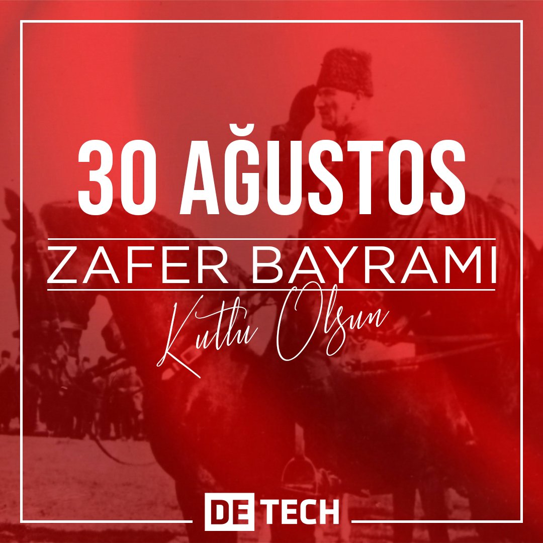 ieeedetech's tweet photo. Atamızın izinde giden Türk gençleri olarak, fikirlerinin peşinden emin adımlarla yürüyoruz.
Mustafa Kemal Atatürk ve silah arkadaşlarını saygıyla anıyor, Zafer Bayramı'mızı sevinçle kutluyoruz.
#30AgustosZaferBayrami https://t.co/BA4a6N886a