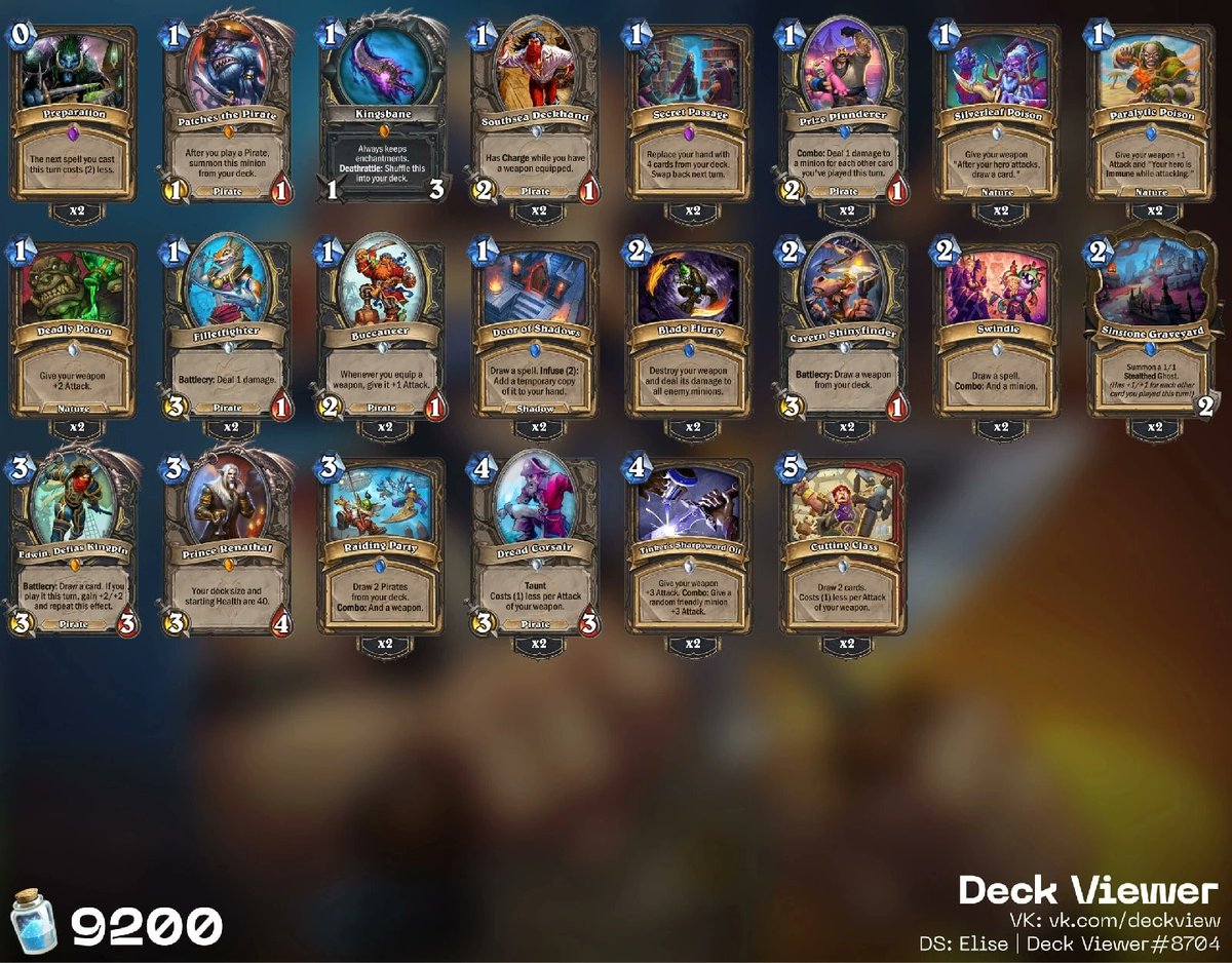 penswens's tweet photo. Hey
NEW meta start. Antipriest - shud shaman deck
In last day month - from 1600 to 787
Bad matchup - even shaman ,
other decks win
@neon31HS @glormagic @FrostWild3 @HSTopDecks @MartianBuu @HearthstoneFans
#Hearthstone https://t.co/dpLKzDXiOO