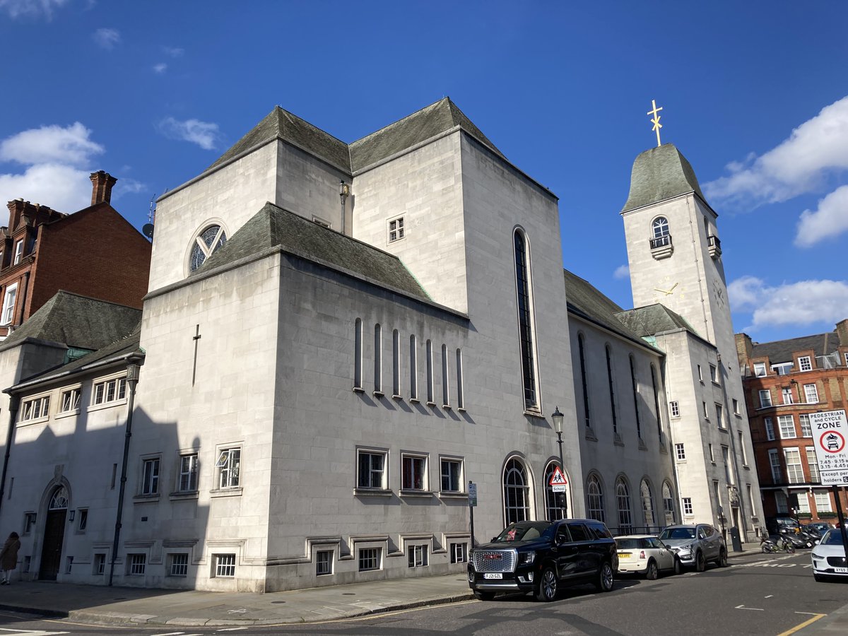 Stannsgate's tweet photo. We are delighted be working with St.Columba's Church of Scotland in Pont Street, Knightsbridge, helping to find ways provide #accessforall This striking church building by Edward Maufe replaced a church damaged in WWII. #heritage #architecture #warmwelcome @starchitectafk https://t.co/6FLmhG4J0d