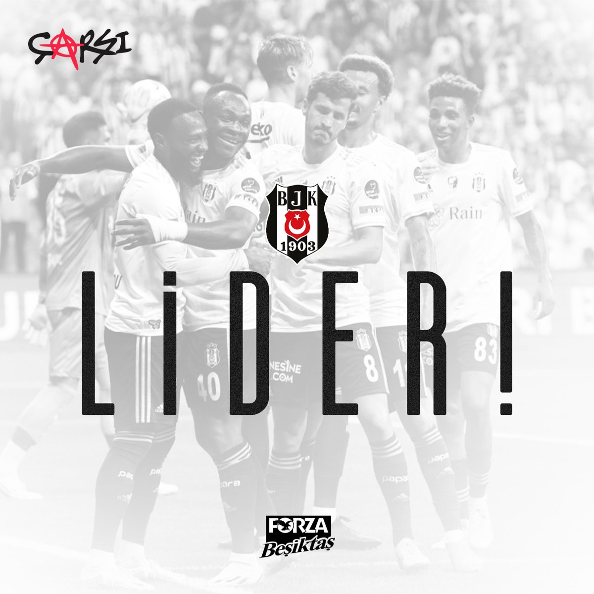 forzabesiktas's tweet photo. Biz tribünde, siz sahada...🖤🦅
#LiderBeşiktaş https://t.co/pSx7GF5BId