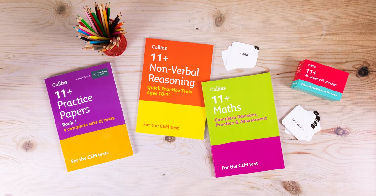 Feel ready for the 11 plus exams with Collins resources. We have everything you need to prepare for the CEM assessments. Find out more: ow.ly/Zzlr50K8JTS #CEM11Plus #11Plus #Revision #Learning #LearnAtHome #GL11Plus #Collins4Parents