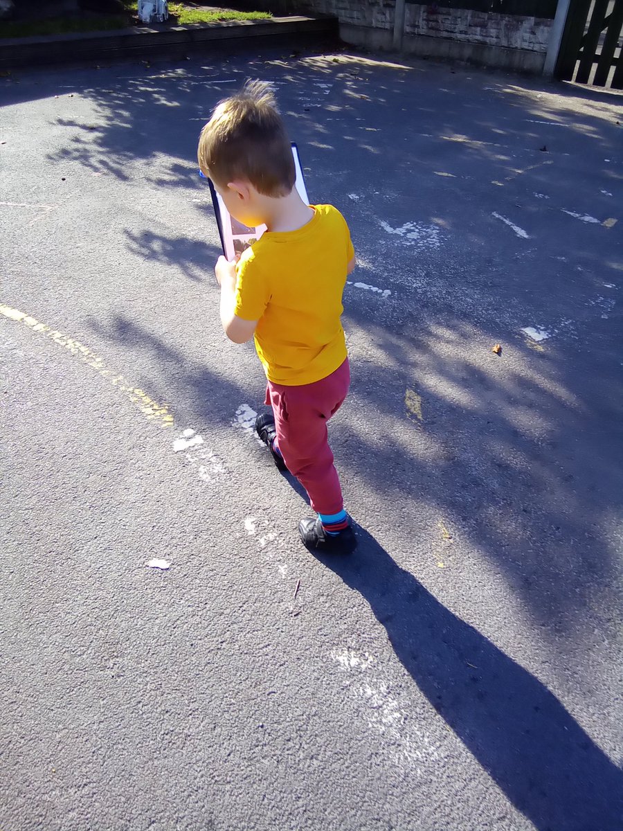 H is helping with our garden checks this morning. "All good" he says as we check the garden is safe before we play. <a href="/PorticoNicole/">Nicole Politis</a> <a href="/SarahFilPortico/">Sarah Fillingham</a> <a href="/Portico_Poppets/">Portico_Poppets</a> <a href="/Portico_Nursery/">PorticoNurseryGroup</a>