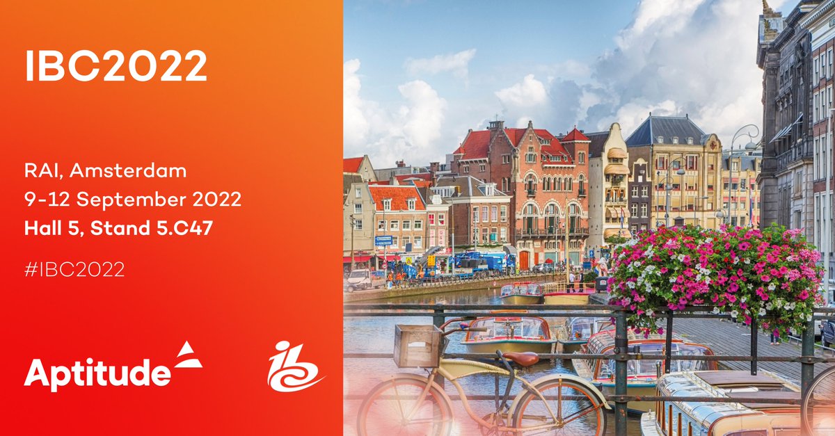 aptitude_subs's tweet image. Ever feel like your OTT subscription solution isn't working for you?
We're attending #IBC2022
Please visit our stand 5.C47 to learn how Aptitude can help you to acquire, monetize and retain your audiences.

Find out more and book a meeting with our team: lnkd.in/gbyyb_Fs