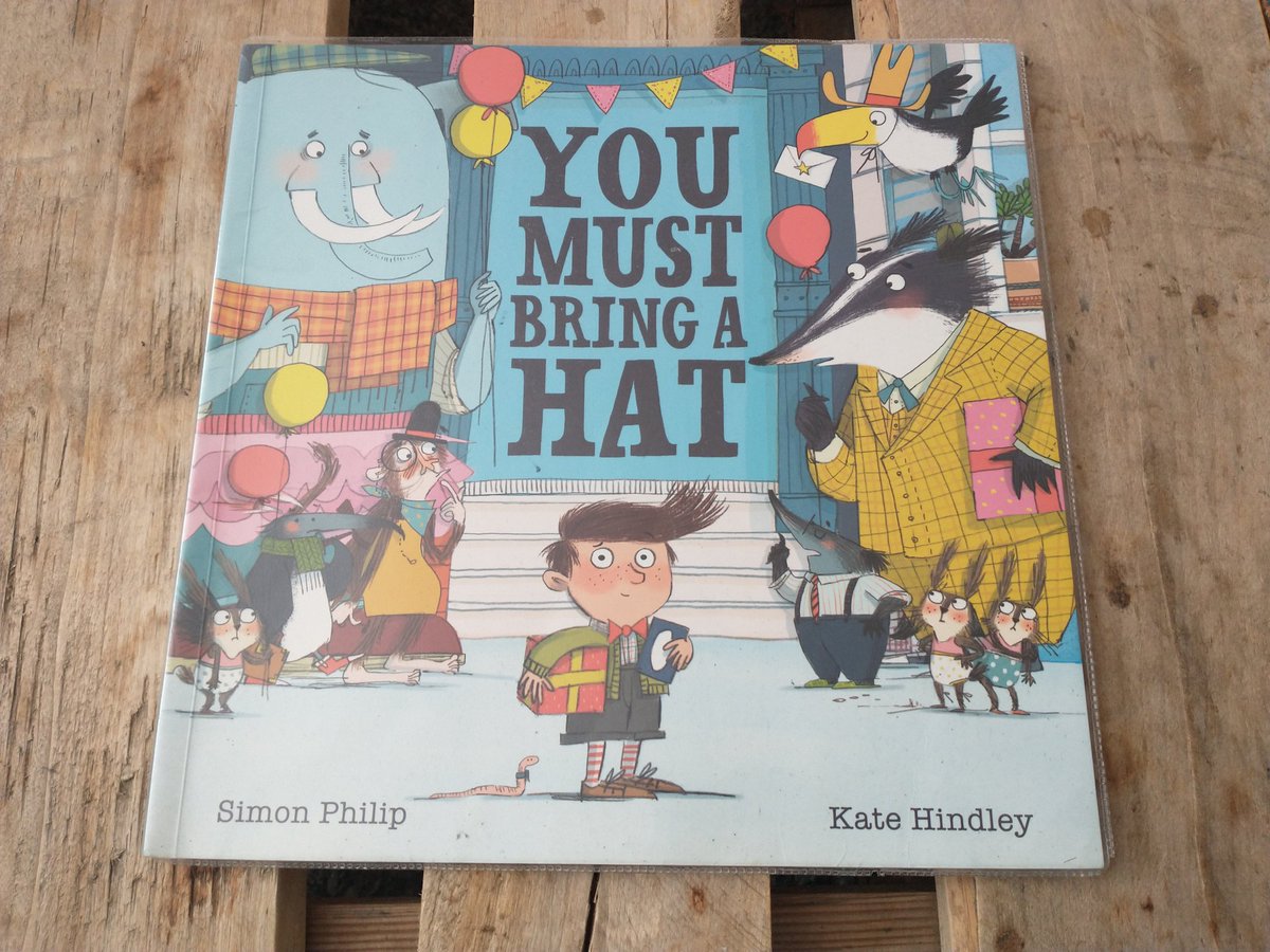 ohwheretogo's tweet photo. You're invited to a party! Brilliant from @siphilipstories &amp; Kate Hindley! This book is as splendid as it is silly. Such a fun &amp; funny premise that had me smiling the whole way through. Waiting for my own invitation to wide brim house, west trilby...#pbreview #picturebook https://t.co/GYBz9x71Y3