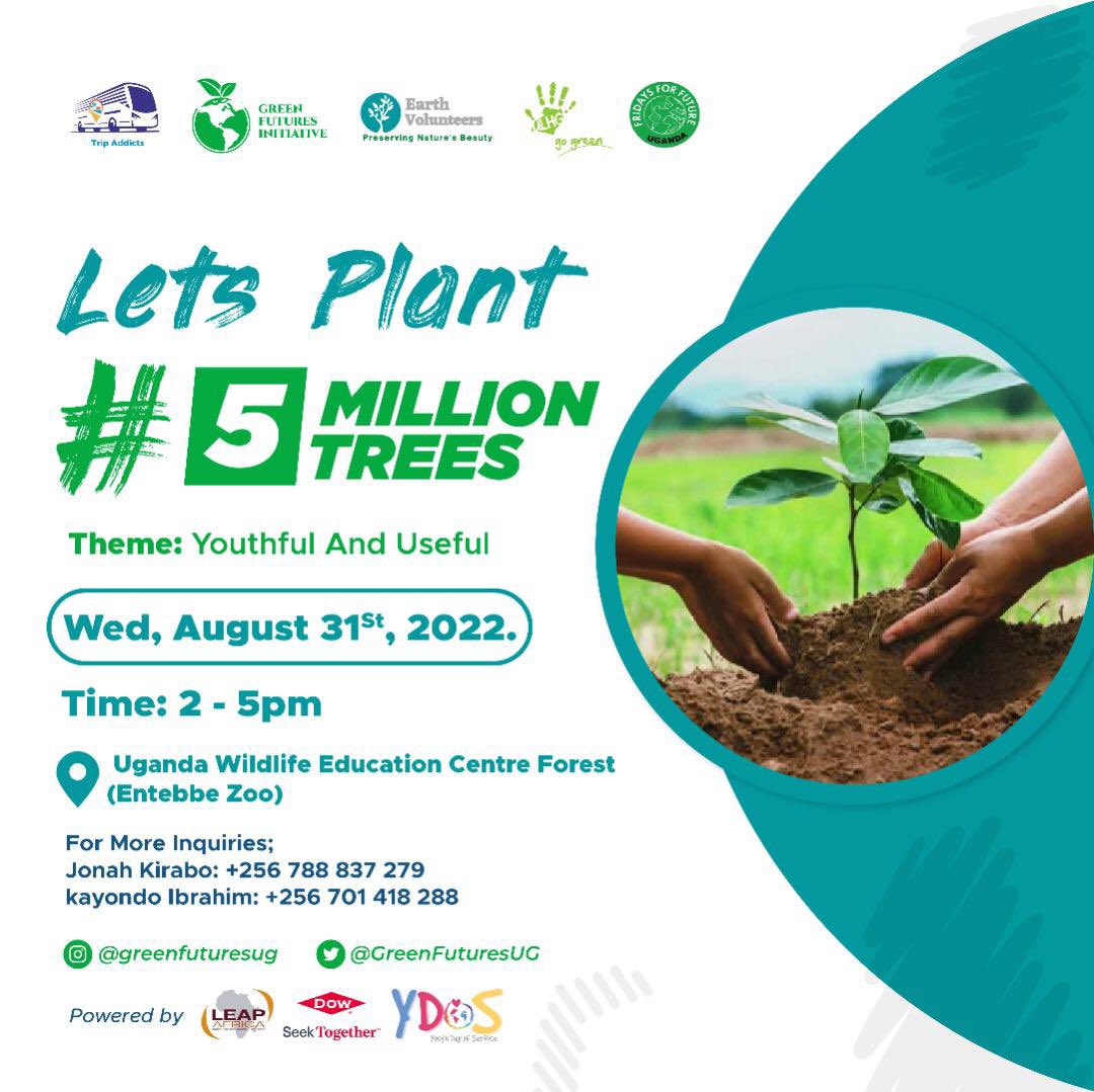 greenfuturesug's tweet photo. We’re going to the ZOO!!!

We will be restoring a portion of the 13-acre Uganda Wildlife Education Centre (@UWEC_EntebbeZoo) forest in Entebbe, a town on a peninsula in Lake Victoria in Central #Uganda. 

#PamperAtree #YDOS #YDOS2022 @LEAPAfrica @Fridays4FutureU https://t.co/IPBuICOhqJ