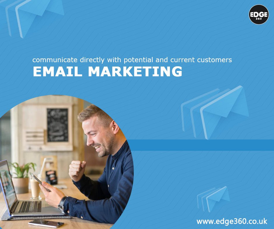 Edge360Limited's tweet photo. Email Marketing is one of the best ways to grow as a brand and communicate with your audience. Know more: https://t.co/bv7MgtSANl
.
.
.
#socialmediamarketing #seo #onlinemarketing #advertising  #marketingstrategy #digitalmarketingagency #emailmarketing #emailcampaign https://t.co/HDrB3Jdz8a