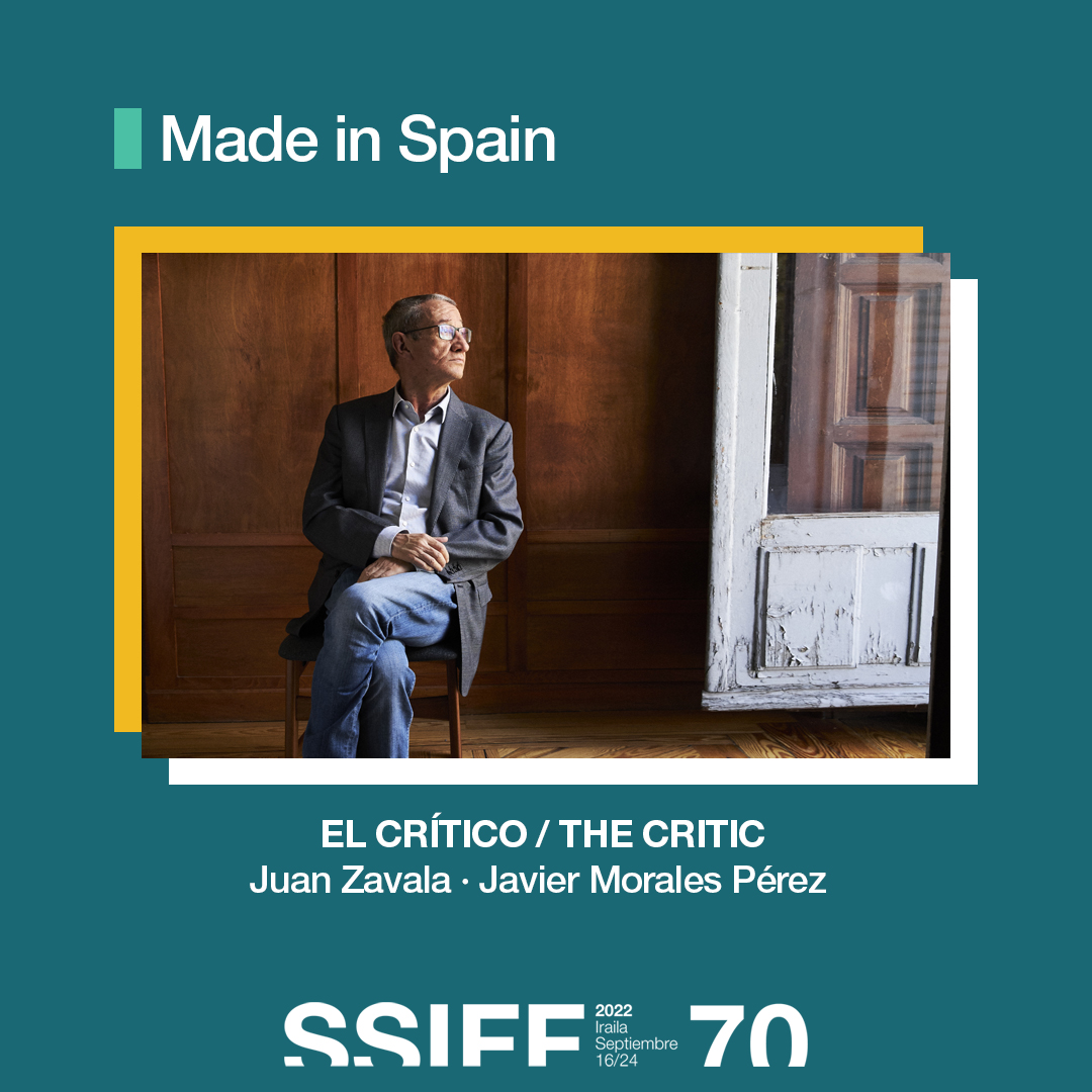 #70SSIFF #MadeInSpain 🌞 Estreno mundial de EL CRÍTICO, documental dirigido por <a href="/JuanZavalaA/">Juan Zavala</a> y <a href="/JavierKonichiwa/">Javier Morales</a>, centrado en la figura de Carlos Boyero, uno de los críticos cinematográficos más populares y polémicos del ámbito español.