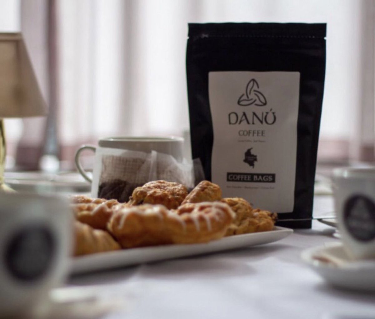 DanuCoffeeCo's tweet photo. It’s no secret that coffee and pastries are the perfect pairings. 

Whether you enjoy coffee and pastries for breakfast or as a mid-morning snack try it with a Danú Coffee ☕️ 

#DanuCoffee #Coffeeinabag #coffee #coffeetime #coffeelover #cafe #coffeeontheg https://t.co/lo48JO7UVY