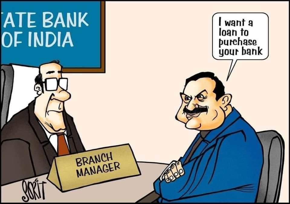 pbhushan1's tweet photo. Adani group loans top 2 Lakh Crores! https://t.co/VdpgK0AgHt