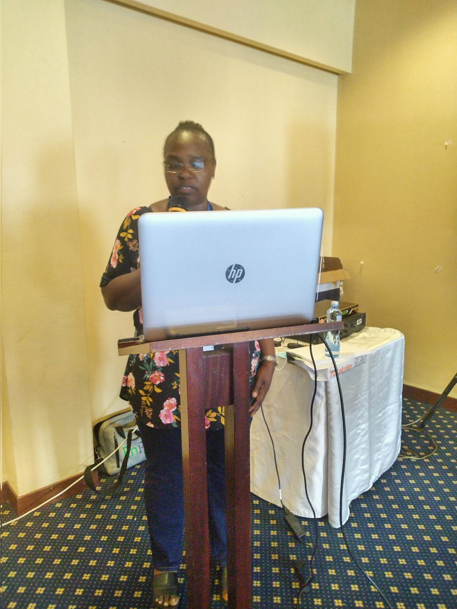 MakCAES's tweet photo. Workshop on Mainstreaming gender in NORHED II Project activities: Dr Baine presents policy framework for mainstreaming gender @Makerere. Acknowledges support of Norwegian govt in setting up the Dept of Women &amp; Gender Studies &amp; the Gender Mainstreaming Directorate. @MakerereNews https://t.co/ZTaVrRPQxZ