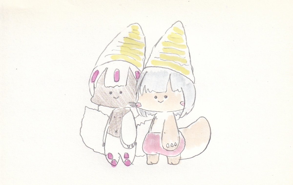 ナナチ(メイドインアビス) 「とんがりコーンの帽子。#イラスト #メイドインアビス 」|けだまのイラスト