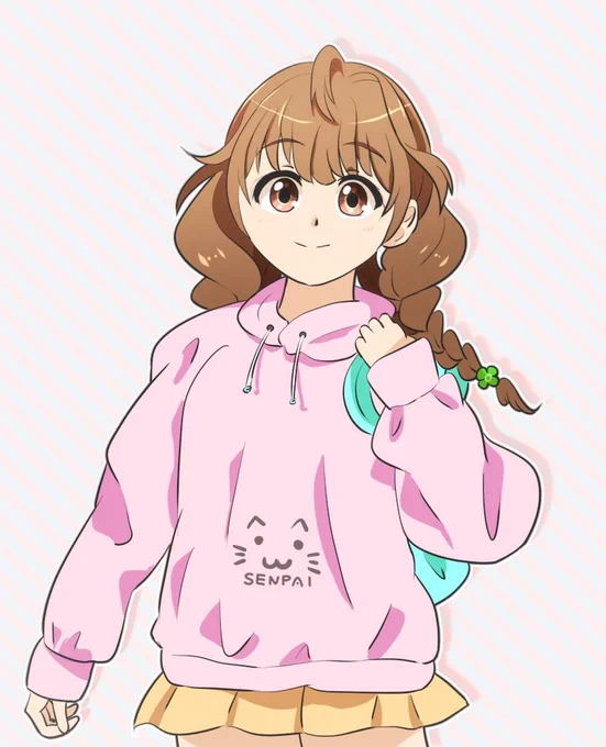 ちょっと涼しくなってきたからパーカーらくがき #ときドルイラスト部 