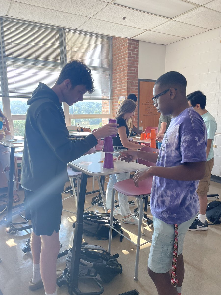 senoraschlegel's tweet photo. Started off the first day with catching up, competition, and truly just some FUN! Such an awesome day 1. #wcpsfirstday @SmithsburgHigh https://t.co/TMXcoX36Dg
