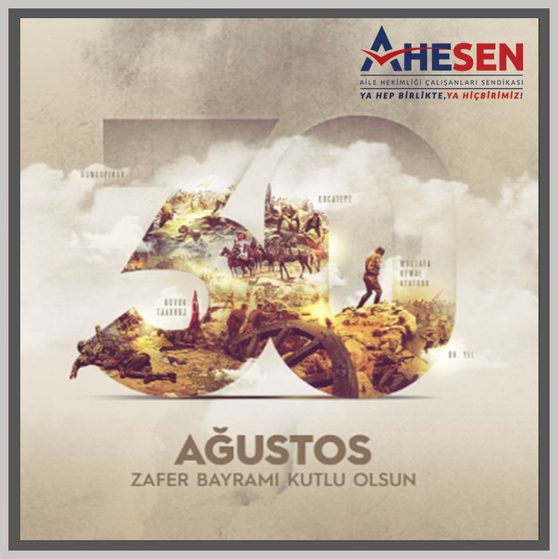 Özlem ve minnetle anıyoruz #30AgustosZaferBayrami