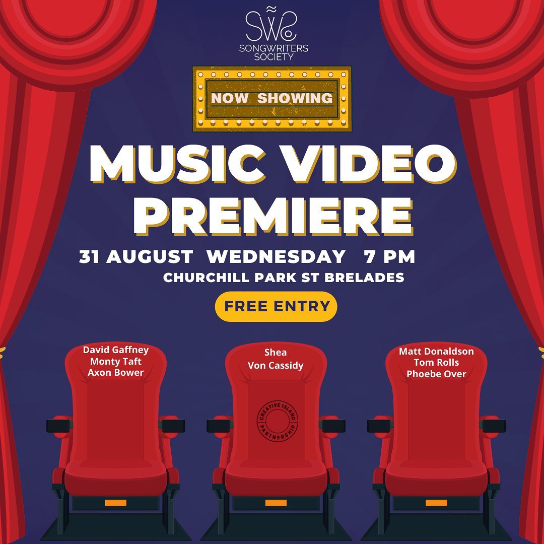 Songwriters Society (@swsjsy) on Twitter photo We bring you another new and exciting event in collaboration with @JerseyCreates Wed 31st Aug from 7pm
Featuring:
<a href="/dgaffneymusic/">David Gaffney</a>
<a href="/MontyTaft/">Monty Taft</a>
<a href="/AxonBower/">Axon Bower</a>
<a href="/music_shea/">Shea</a>
<a href="/VonCassidyMusic/">Von Cassidy</a>
<a href="/PhoebeOver/">Phoebe Over</a>
Tom Rolls
& Matt Donaldson
Thankyou @KirstenJersey #jerseyci #channelislands We bring you another new and exciting event in collaboration with @JerseyCreates Wed 31st Aug from 7pm
Featuring:
<a href="/dgaffneymusic/">David Gaffney</a>
<a href="/MontyTaft/">Monty Taft</a>
<a href="/AxonBower/">Axon Bower</a>
<a href="/music_shea/">Shea</a>
<a href="/VonCassidyMusic/">Von Cassidy</a>
<a href="/PhoebeOver/">Phoebe Over</a>
Tom Rolls
& Matt Donaldson
Thankyou @KirstenJersey #jerseyci #channelislands