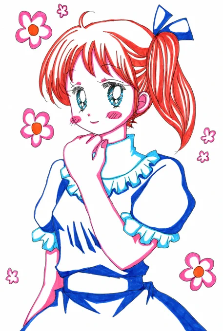 お絵描きです#イラスト #お絵描き 