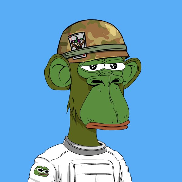batarang_eth's tweet photo. @PepeApeYC This is my @SpaceForceDoD Pepe Ape, mad respect to all those who serve! #PAYC #PAYCPortal #PAYCTAKEOVER #paycmerch https://t.co/R0MizLEWjN