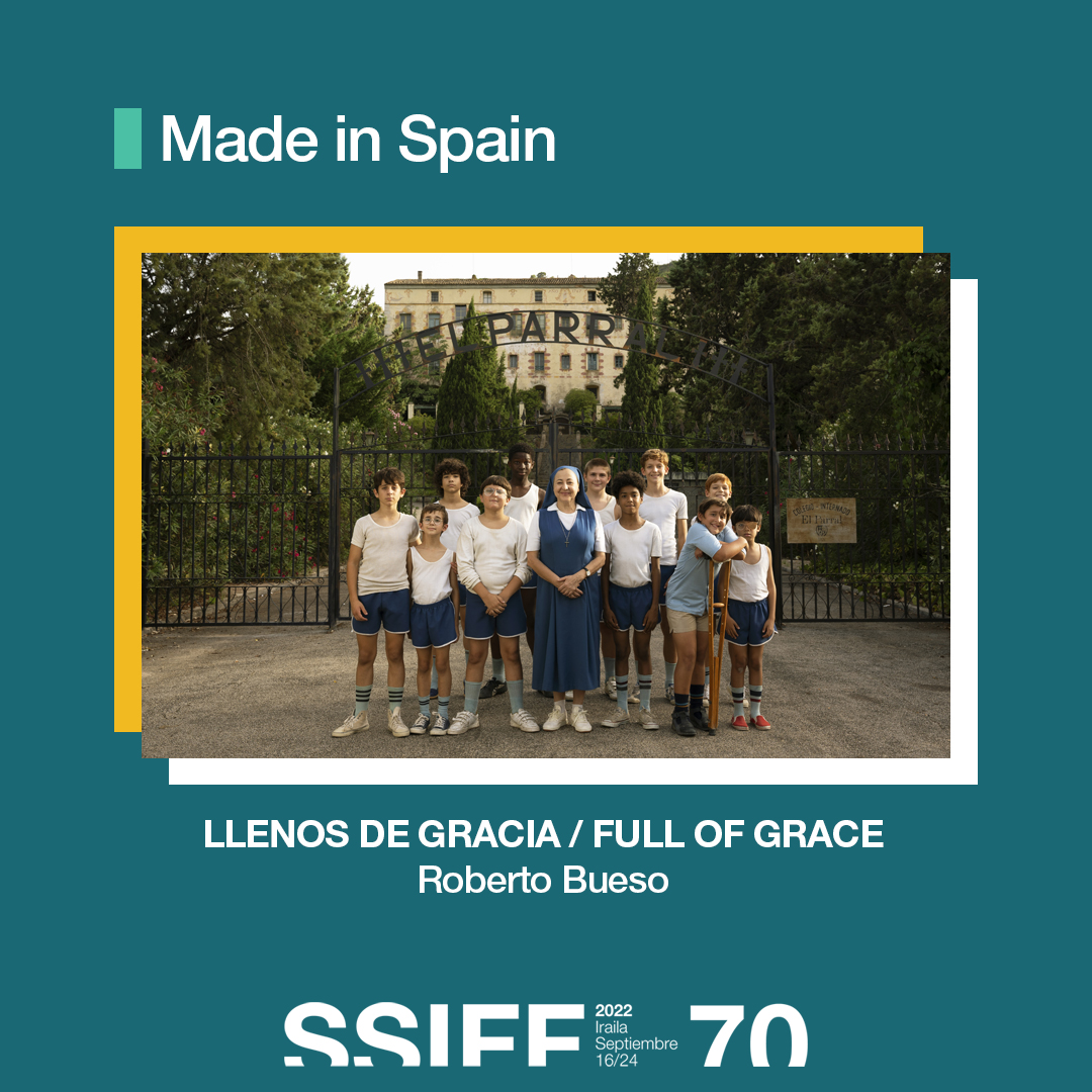 sansebastianfes's tweet photo. #70SSIFF #MadeInSpain 🌞 LLENOS DE GRACIA, segundo largometraje de @RobertoSBueso, protagonizado por Carmen Machi y que cuenta en su reparto con Paula Usero, Anis Doroftei, @Pablochape, @manolosoloactor y Nuria González. El filme clausuró el @festivalmalaga. https://t.co/grhKxTaA81