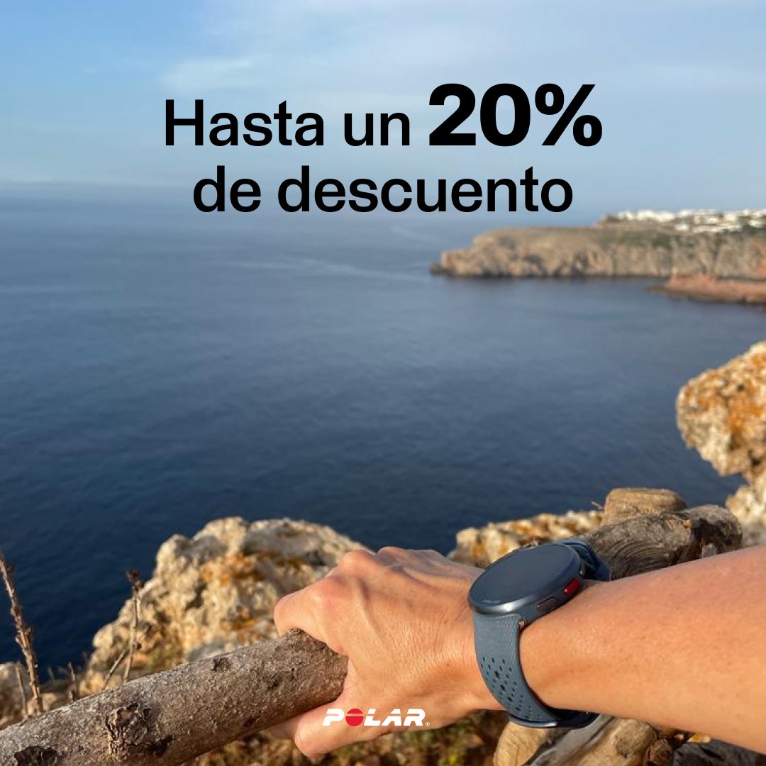 Hasta el 20% de descuento en una amplia selección de productos Polar. Es momento de preparar tu próximo reto. <a href="/PolarSpain/">Polar Spain</a> 
<a href="/solucionesdepor/">SOLUCIONESDEPORTIVAS</a> 
solucionesdeportivas.es