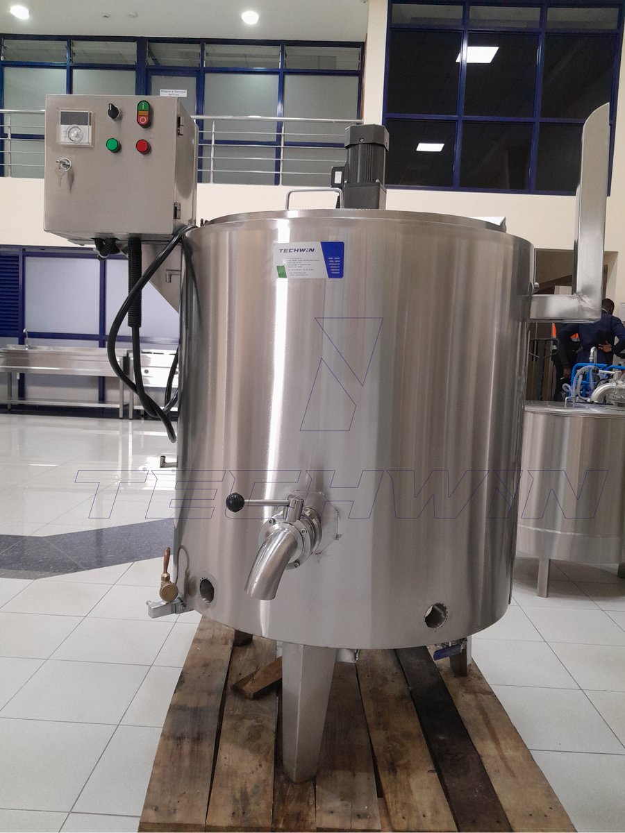 Techwin_Limited's tweet photo. The production of high-quality dairy products is ensured by the Techwin batch pasteurizer.
For more info contact us on 0743793878.
#dairymilk #batchpastuerizers #dairyfarming #dairy #agribusinesses #techwinlimited #techwinlimitedcares https://t.co/GQrMzTqKbB