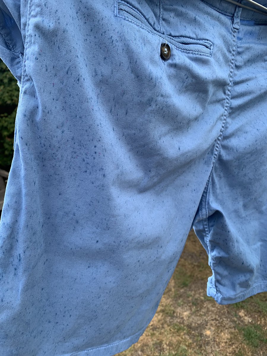jonthompsonuk's tweet photo. @DYLON_UK  I recently purchased your dye to colour my shorts and it has given them spots. I filled in your form and no reply despite 3 chasers.  Not good customer service. Any chance of a response?? https://t.co/pNUoMBW9Wg