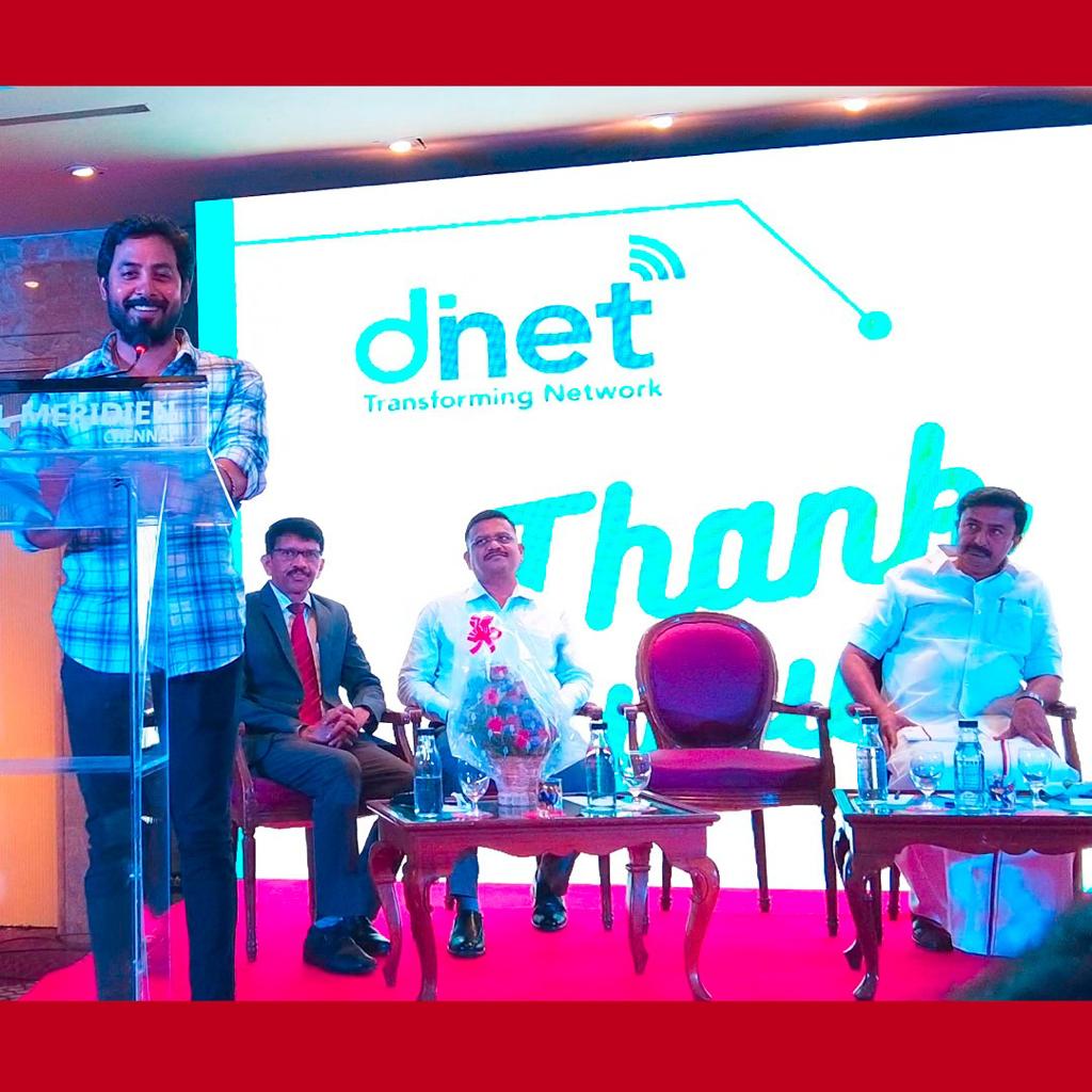Aariarujunan's tweet photo. Extremely Happy to launch "D-Net" internet service along with Hon'ble Minister of Information and Publicity Mr. MP Swaminathan.!

Dr. Senthil, I wish you success in this endeavour.! https://t.co/QhzI8DA9jl