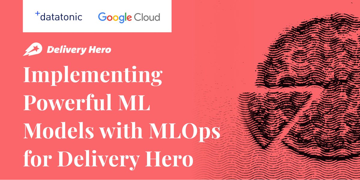 teamdatatonic's tweet image. In our work with @deliveryherocom , we:
🍕Embedded a process to automatically provision experimentation environments for data scientists
🍕Enabled their teams to leverage MLOps best practices to serve batch predictions
🍕Facilitated increased productivity
lnkd.in/eCrpbXnz