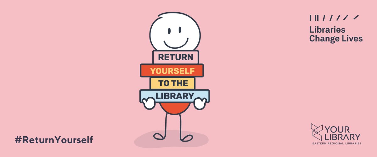 lizmcgettigan's tweet image. Loved this campaign! Return Yourself to the Library. The campaign collateral aims to encourage users to return to your library. #libraries #librarypromotion #librarymarketing @PubLibrariesVic 
plv.org.au/projects/retur…