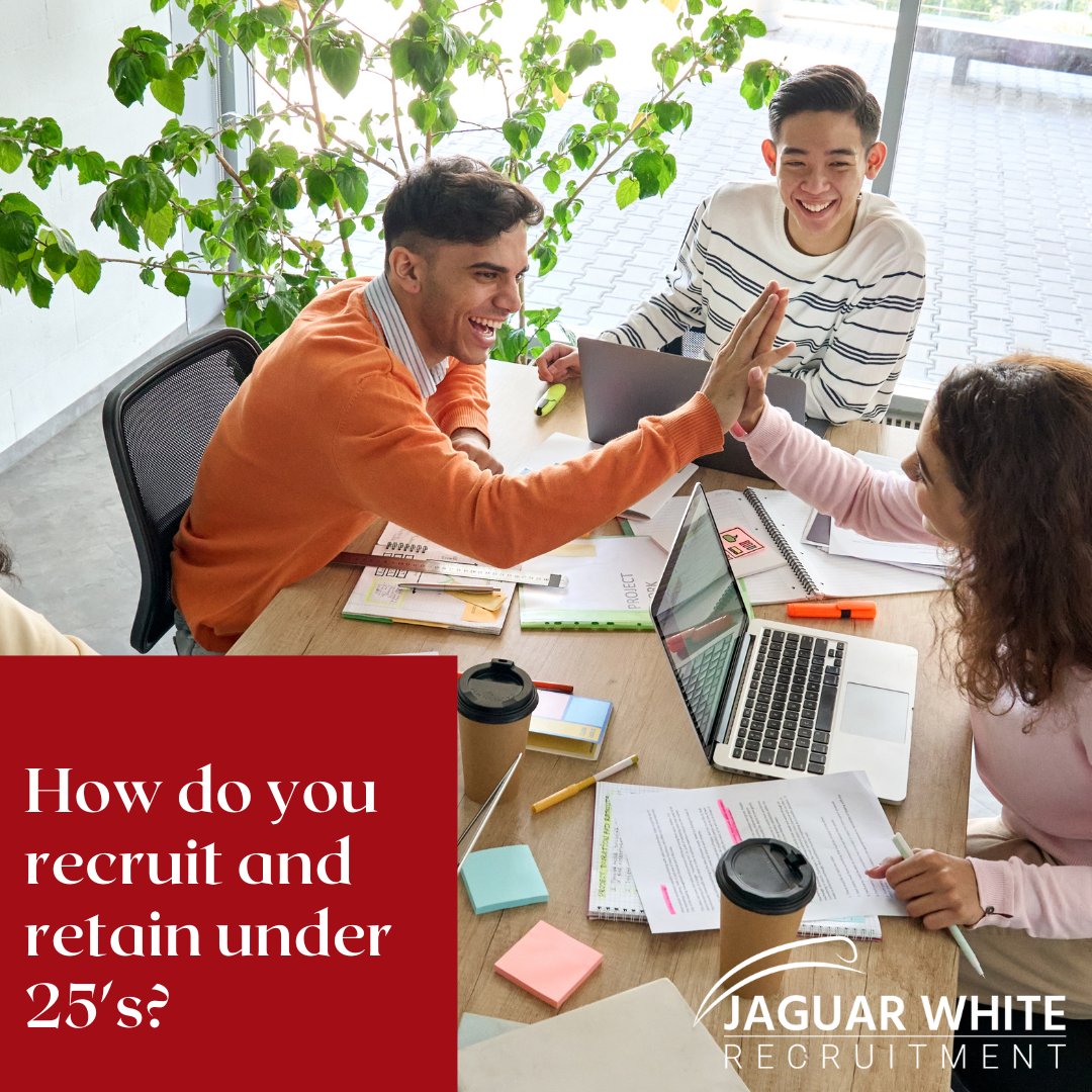 JagWhiteRecruit's tweet photo. Struggling to find the right candidates, have you looked at widening your age range?  A recent research project from People Management into Gen Z’s entering the workplace, shows that having a policy in place to attract and retain under 25s can build a loyal and engaged workforce. https://t.co/bfXrfq8v2B