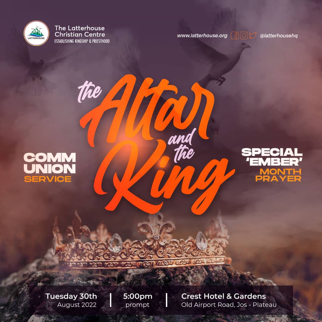 Bamshaque's tweet photo. I PRAY FOR U...
From Rev. 12:11, Every Negative Altar raised against your Progress, Prosperity &amp; Promotion, Let it be buried n Jesus name. 
Join Us as we demystify Altars from the Place of Scripture so that you can rule as the King, God has called you to be on the Earth. https://t.co/FPmiUVIT4V