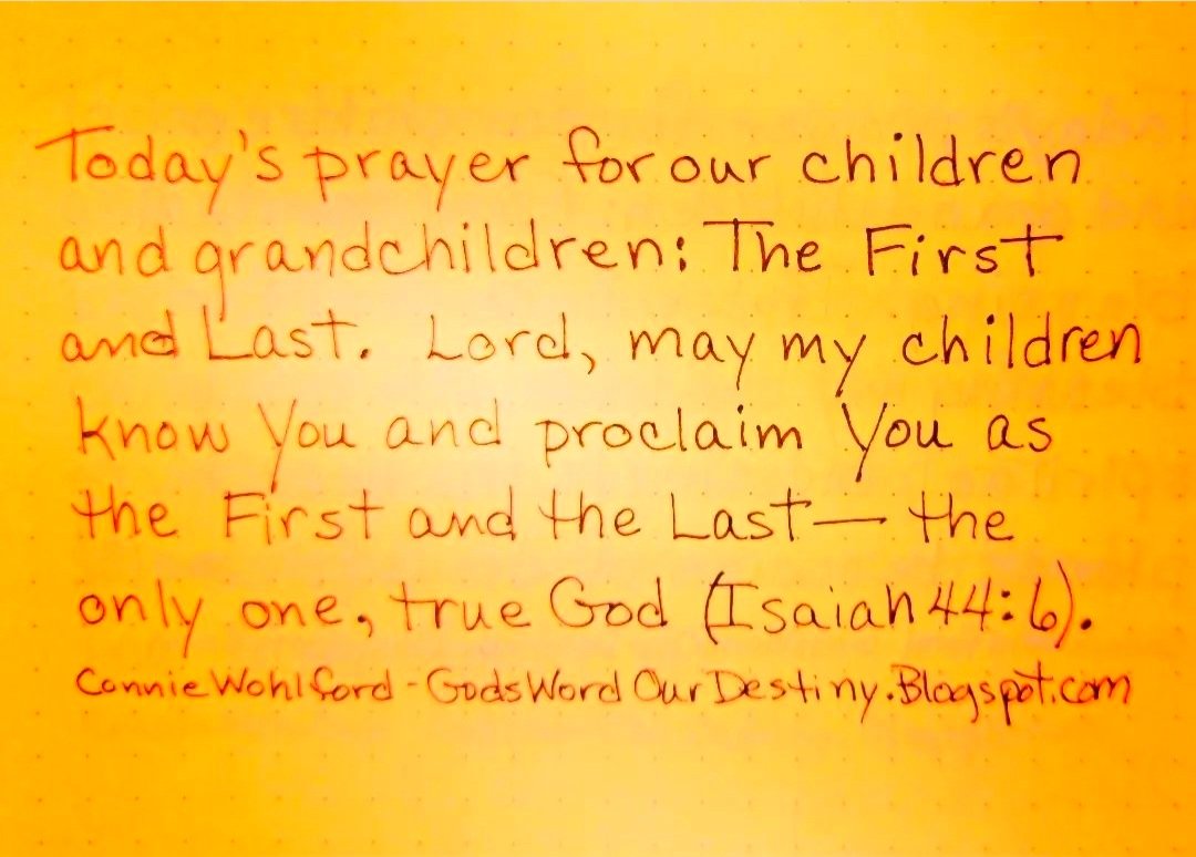 wohlford_connie's tweet photo. Today  ...

#TheFirstAndTheLast #First #last #know #proclaim #onlyone #true #TrueGod #prayforchildren #GodsWordOurDestiny 
https://t.co/exXzjjnuoM https://t.co/mvgbXjlGhU
