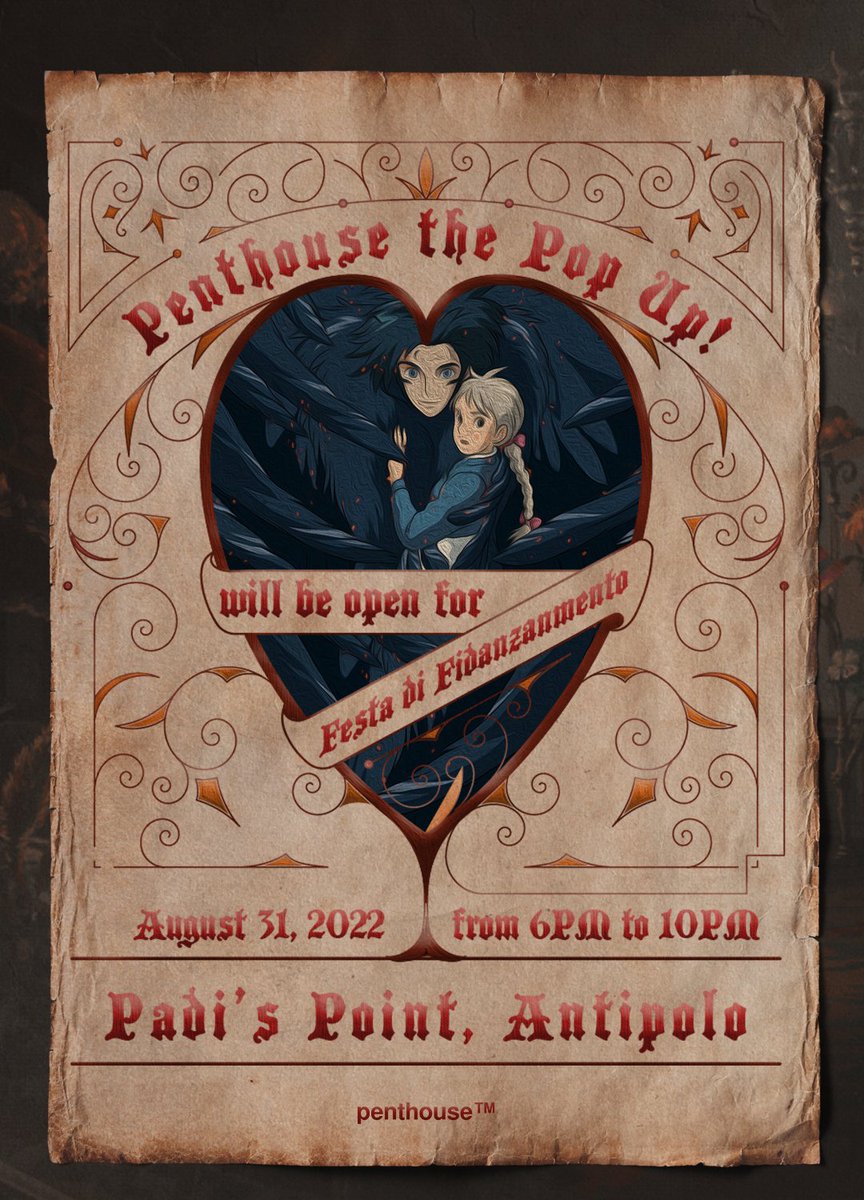 Hold on tight! This moving castle is bound to be shaken by the arrival of our Pop Up Bar 🥂 Are you ready?