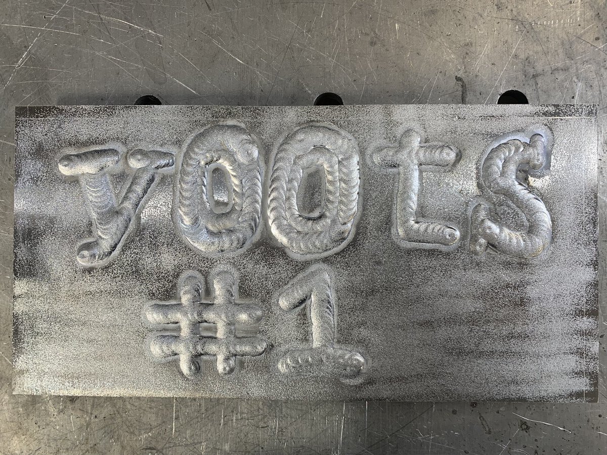 MSengning's tweet photo. Today I joined two passions in one.  welding and NFT's..  #y00ts #y00tslist @frankdegods @y00tlist @y00tsNFT @DeGodsNFT #SolNFTs https://t.co/61wprk0r5n