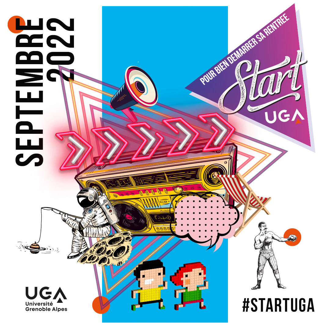 UGrenobleAlpes's tweet photo. #StartUGA // C’est reparti : pour bien démarrer sa rentrée ! 🔥
📢 Bonne rentrée ! L'UGA vous accueille et vous invite à découvrir le campus et son environnement, avec des événements pendant tout le mois de septembre !
➡️ https://t.co/aRGFiwZibK https://t.co/l5kvifgERx