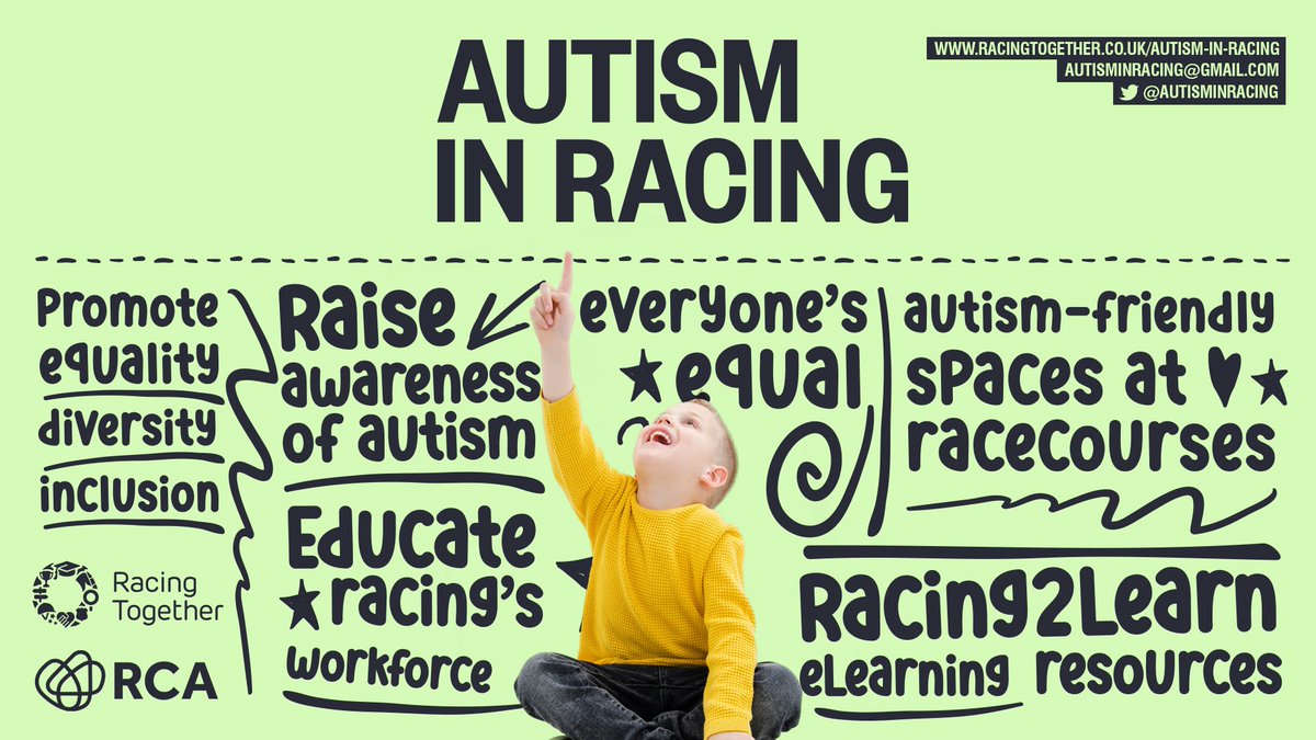 Do you know a family who would like to be part of the <a href="/autisminracing/">Autism In Racing</a> event at our Family Sunday on 4th September? 🏇

These days are for children with autism &amp; their family to enjoy a day out at the races along with access to a sensory room.

For info - autisminracing@gmail.com