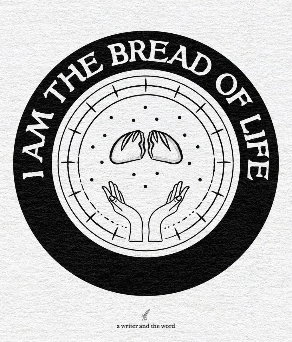 THELAMBUK's tweet photo. “Jesus said to them, “I am the bread of life; whoever comes to me shall not hunger, and whoever believes in me shall never thirst.” John 6:35 🥖 You are our sustenance, YESHUA! ❤️ #GodFirst #GodIsGreat #HeIsEnough #JesusChrist #BreadOfLife #Yeshua #YAHWEH #HolySpirit #ThankGod https://t.co/eYcTnQfY05