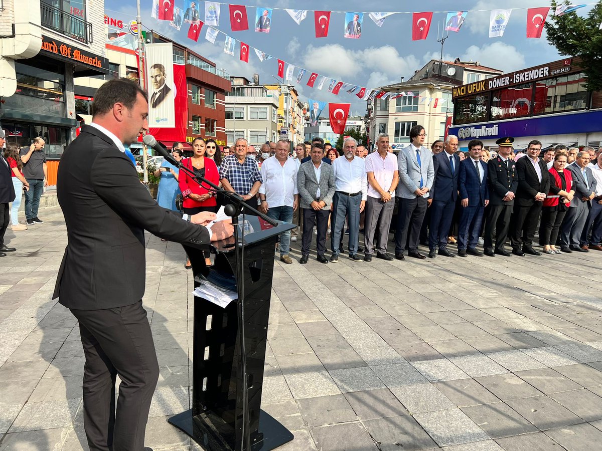 30 Ağustos Zafer Bayramımızın 100. Yıldönümü İlçe Müdürümüz Hüseyin Özcanlar’ ın katıldığı törenle kutlandı.<a href="/tcmeb/">Millî Eğitim Bakanlığı</a> <a href="/istanbulilmem/">İstanbul İl Millî Eğitim Müdürlüğü</a> <a href="/memleventyazici/">Levent Yazıcı</a> <a href="/cagatay33/">Hüseyin Özcanlar</a>