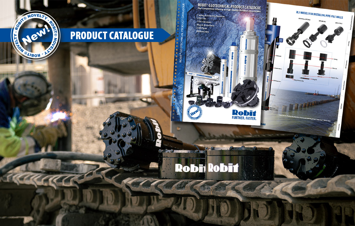 robitgroup's tweet photo. The new Robit Geotechnical Product Catalogue has been published.
Read more: https://t.co/19fDxSjIPN
#robit #dth #downthehole #geotechnical #piling #ringbit #drillingconsumables #casingsystems #welldrilling #catalogue https://t.co/EoBOZQYu3o