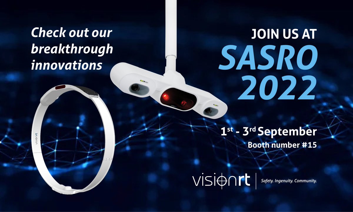 VisionRTLtd's tweet image. We look forward to meeting you in Switzerland for SASRO 2022!

Visit us at booth 15 from 1st - 3rd September, where we will be showcasing: AlignRT InBore &amp;amp; AlignRT Advance. 

For more on Vision RT products: visionrt.com/products/

#radonc #SASRO2022