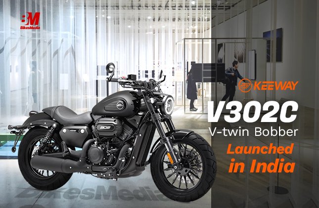 BikesMedia's tweet photo. @keeway_india V302C Bobber Launched in India

https://t.co/joiO4DSl3E

#keeway #v302c #keewayv302c #benelli https://t.co/vVII5PR21c