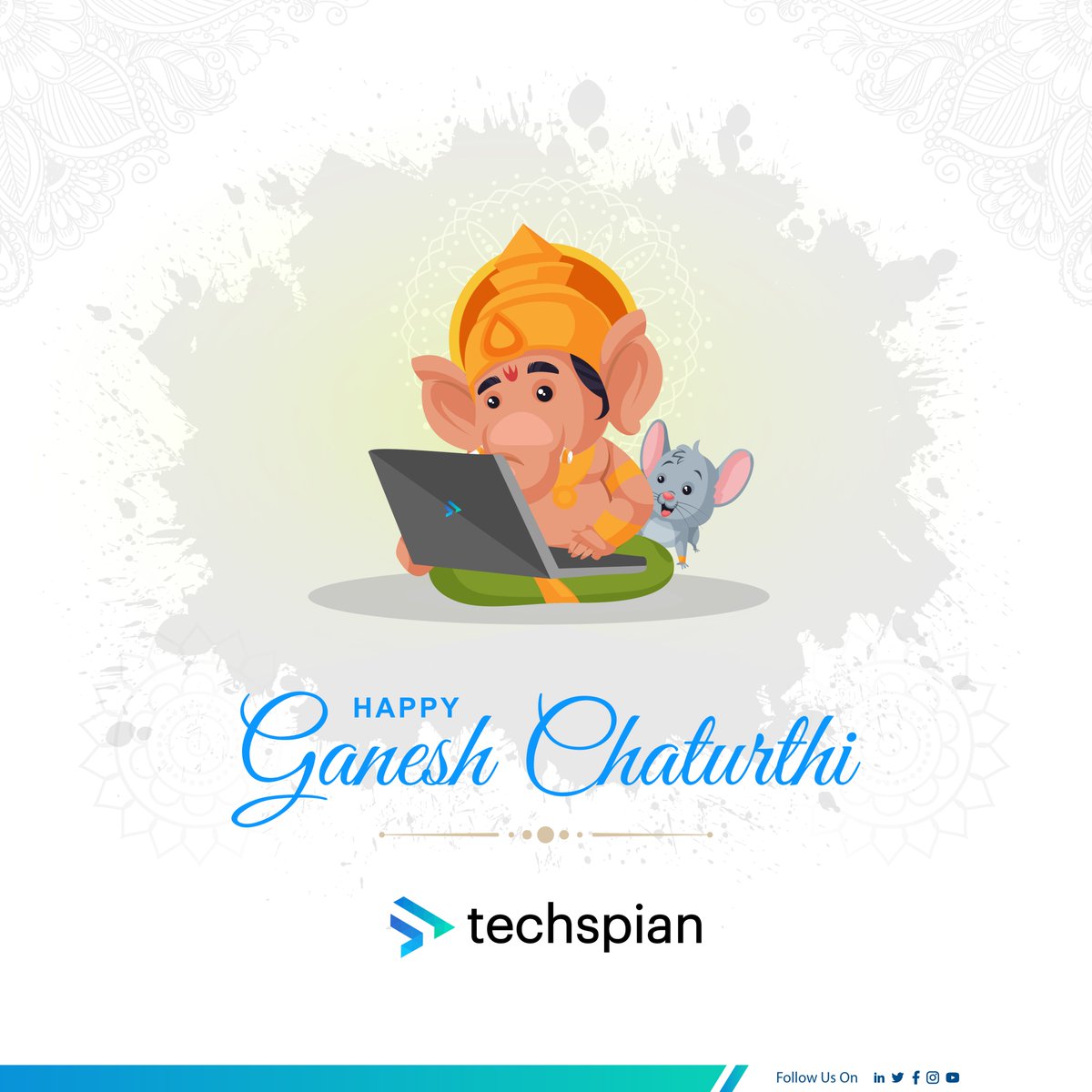 Techspian_'s tweet image. Techspian wishes you and your family a Happy Ganesh Chaturthi.

We hope this Ganesh Chaturthi brings the spirit of overcoming obstacles and paves the way for a better tomorrow.

Ganpati Bappa Morya! Mangal Murti Morya!

 #GaneshChaturthi2022 #GaneshChaturthi #Techspian