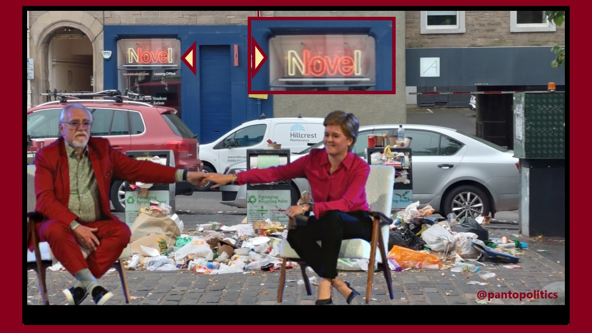 PantoPolitics22's tweet photo. @AgentP22 @FacundoSavala It must be *love*...👃😷🤿🤮
#edinburghrubbish #SturgeoftheDump #pureRank #Reekin #Rancid https://t.co/3KD1At2k00
