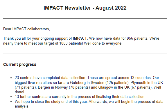 INSNeurosurgery's tweet photo. Well done to Elliot Tilling &amp; Kareem Austin (our awesome JCFs) for all their hard work in contributing to the @1MPACT_Study! @jenkinsonmd @AI_Islim https://t.co/oiyQrfEmWT