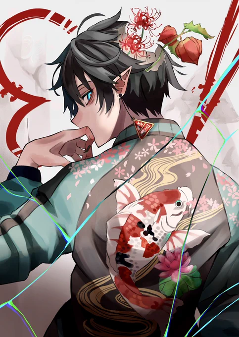 #illustration 脳漿咲裂 