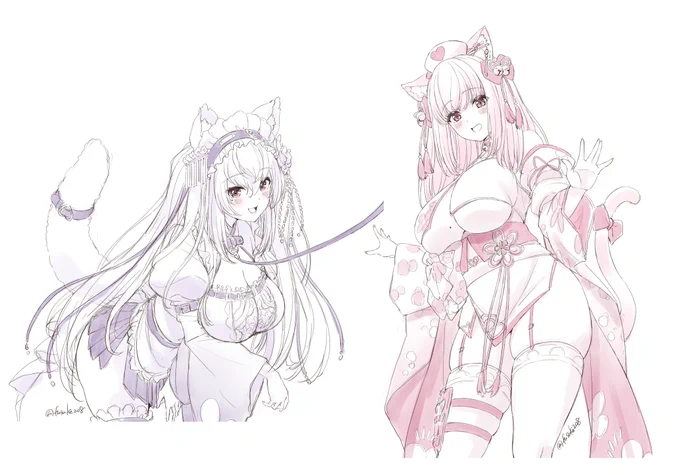 今月はアニメ原画風イラストが多め。skeb依頼で描いた物も多い8月でした #今月描いた絵を晒そう 