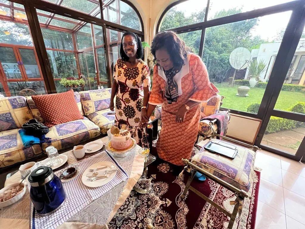 IdaOdinga's tweet photo. Joy multiplies when it is shared among friends. I thank my sister and friend @MarthaKarua for dropping by yesterday. https://t.co/oGd80gNirc