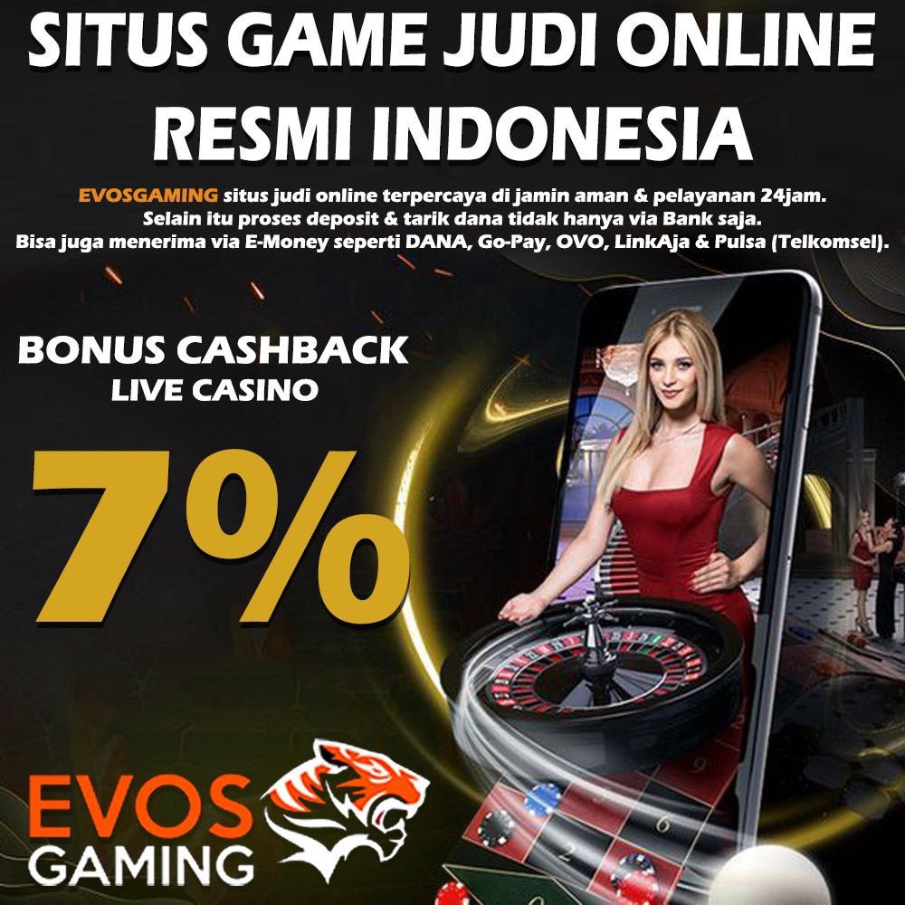 officialevosg's tweet photo. EVOSGAMING | BONUS CASHBACK LIVE CASINO 7% | REKOMENDASI LIVE CASINO TERBAIK |
SITUS JUDI ONLINE INDONESIA RESMI | SLOTS | LIVE CASINO | SPORTS |
Link Pendaftaran : https://t.co/lYFXpYMXgc
#evosgaming #slot #sportsbook #slotonline #livecasino #bola #parlay #evosgaminggaacor https://t.co/KQrRllgbDD